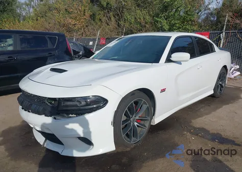 2018 Dodge Charger R/T Scat Pack Rwd z USA, uszkodzony, nr VIN 2C3CDXGJ6JH312088